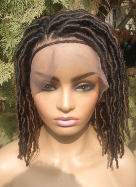 Bob locs, Faux locs, full wig