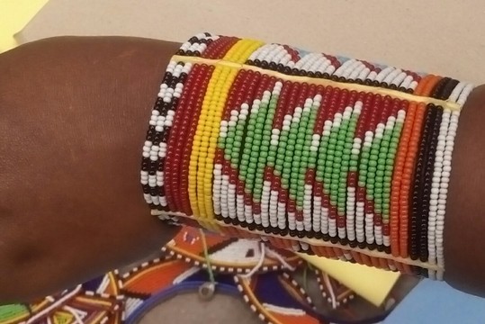 Bracelets de femmes africaines / bracelet maasai / bracelet multicolore