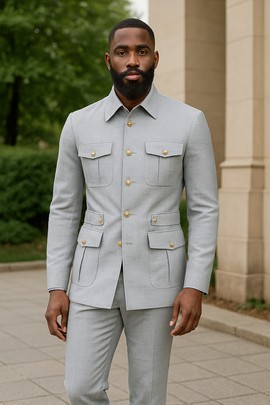 Safari men's suit men's jackets Tuxedo