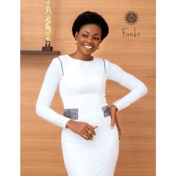 Robe Dany, blanc