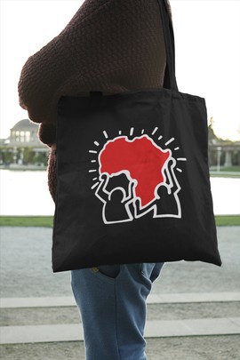 TOTE BAG AFRIKA KH