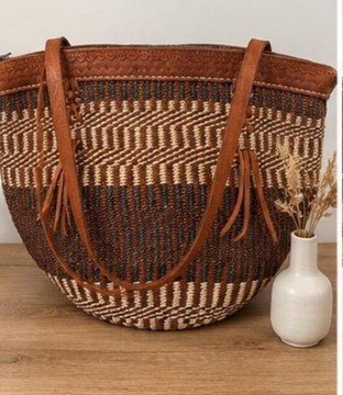 Sisal Handwoven tote bag