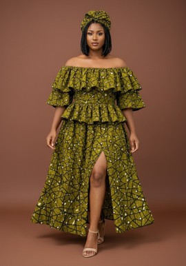 Elegant Off-Shoulder Peplum Dress