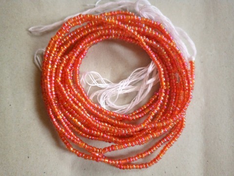 6  waist beads/bine bine / Women belly/tie on waist beads chains