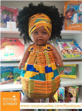 Black Doll Emy Colibri Dolls - WAX KENTE