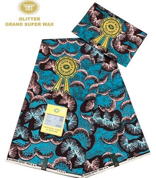 Grand Glitter Super wax Vlisco/Ankara wax/ Ankara Print