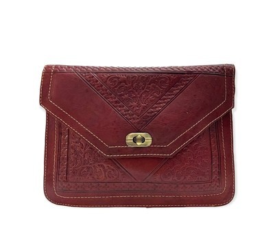 handmade real leather wallet