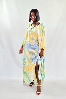 Boubou Zayna avec des perles