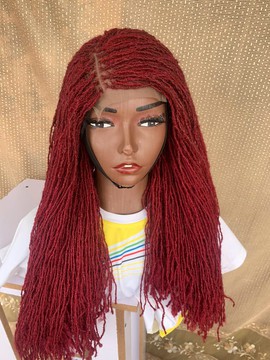 Burgundy  Sisterlocs wig, Skinny dreadlocks