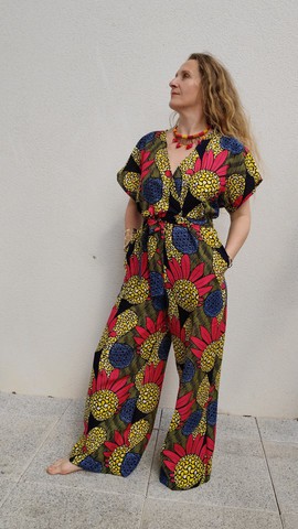 Combinaison wax / Combi femme
