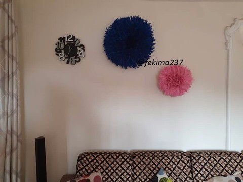 Pack de 2 juju hats rose et bleu nuit de 50 et 30 cm