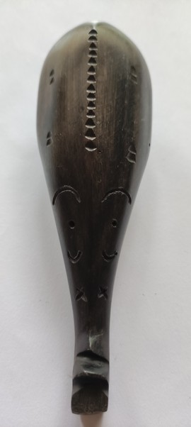 Décapsuleur en bois ébène masque africain - ouvre bouteille