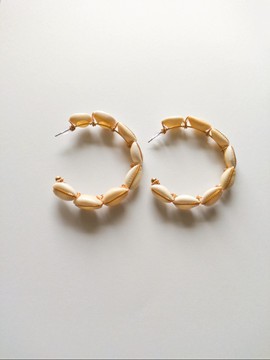 Boucles d'oreilles cauris