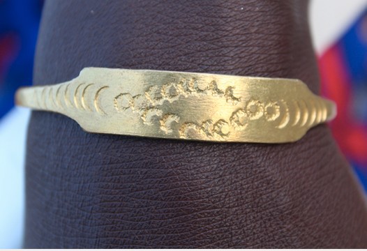 Adjustable Bronze Bracelet Man-Woman