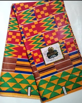 Kente Wax Fabric 6 yards/African Fashion/ African fabric/ African dress