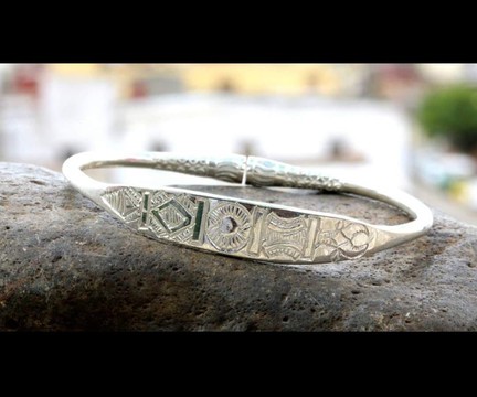 Green Jade bracelet 💚 /natural stone/ Madagascar