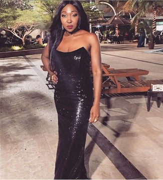 Morgan sequin gown