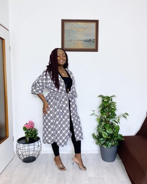 Ankara kimono