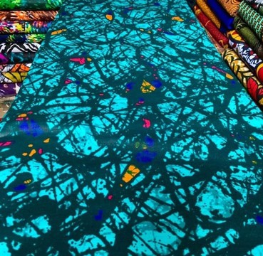 Africa print fabric, Ankara Fabrics (6 yards)