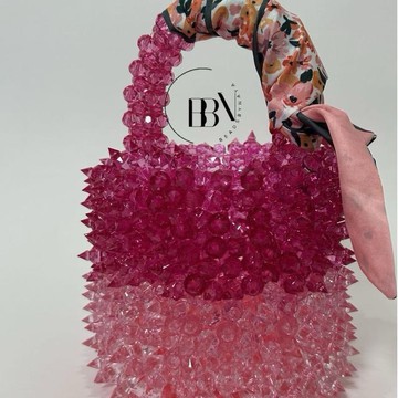 Chloe Spiky Handmade Beaded Bag for Outing - Ideal for every Outfits
