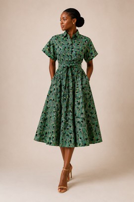 Midi Shirt Dress