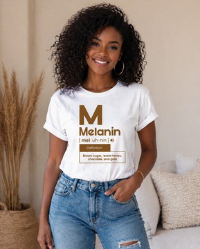 T-shirt - "Melanin Definition"