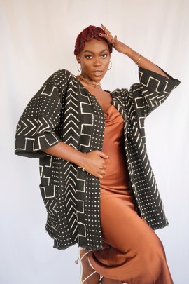 Higher Self Bogolan Cloak (Pre-Order)