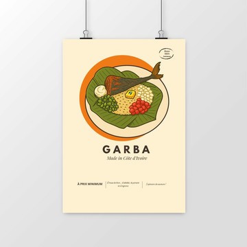 Affiche Murale-Garba