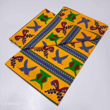 dunsin Kente wax , cotton fabric