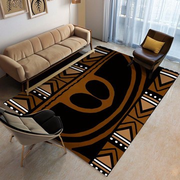Afrocentric Traditional African Rugs | Modern Carpets (LARGER SIZES AVAILABLE)