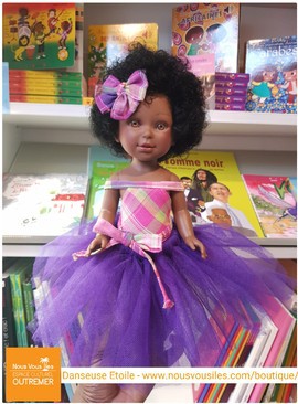 Zely Colibri Dolls doll - MADRAS VIOLET - Star dancer