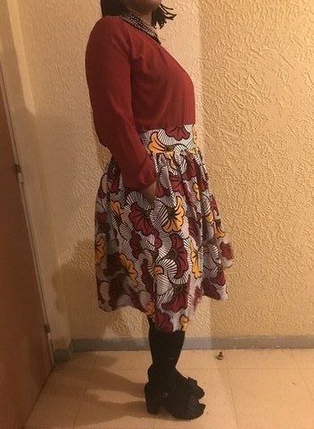 Wax skirt very mimi and very fresh