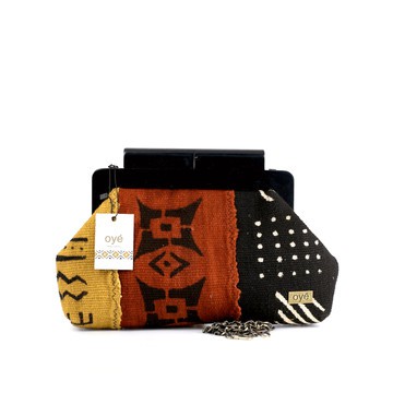 Mansa Mudcloth Clutch