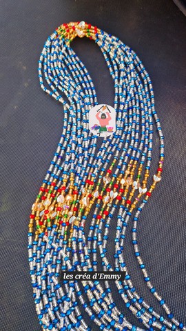 Sikabaa waist bead necklace