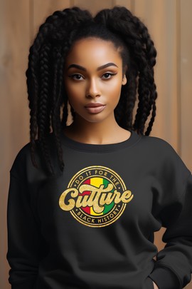 Sweatshirt - "Do it for the culture"
