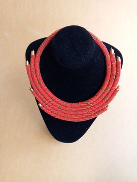 Collier femme africaine / colliers zoulou / collier maasai / chaîne africaine