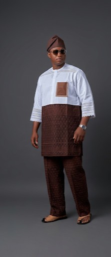Chief's Edition — Two-Tone Brown &amp; White Senator 3-Piece Set