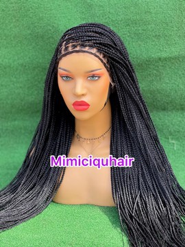Perruque tresse frontale 13*4
