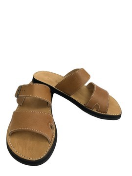 Men's sandal in genuine leather