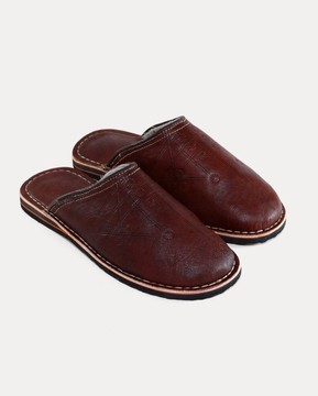 Handmade original leather slipper