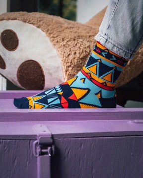 Chaussettes mixtes « Mosaïque »
