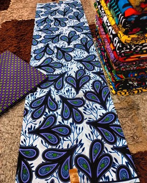 Ankara Wax Fabric 6 yards/African Fashion/ African fabric/ African dress