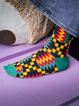 Chaussettes mixtes « Kente »