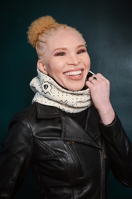 Bogolan neck warmer