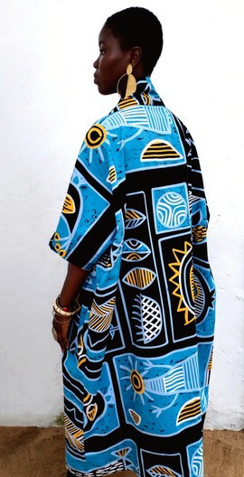 Veste évasée kibou