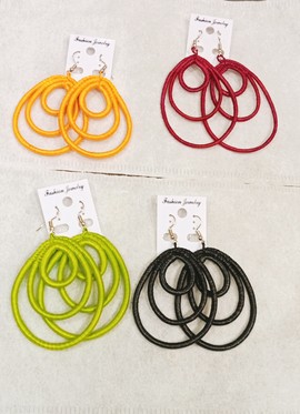 African jewellery, handmade jewellery, raffia earrings,bulk earrings.