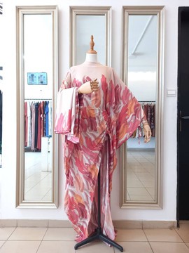 NDIAYE NUDE WATERCOLOR TUNIC