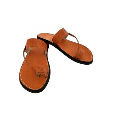 Sandale féminine en cuir pour plage