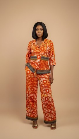 Adire Two-Piece Set