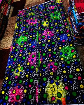 sopa beautiful colorful Ankara fabrics 6yards